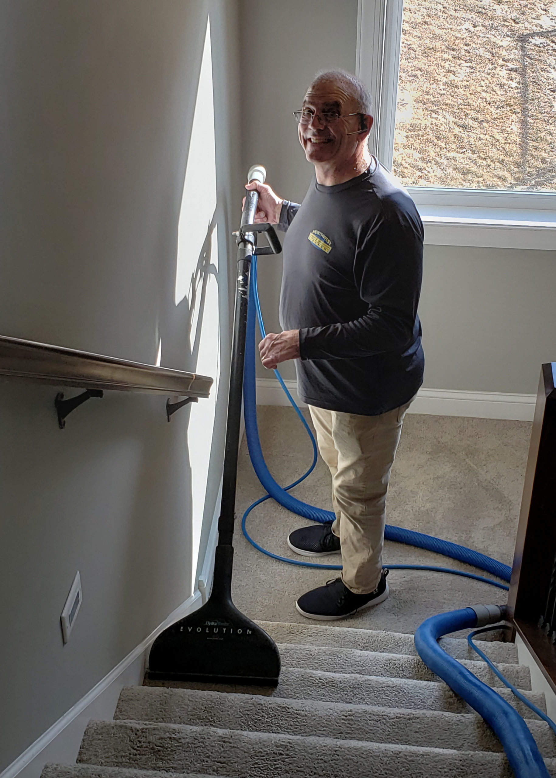 stair carpet cleaning - Northwest Carpet Cleaning - Minneapolis Minnesota